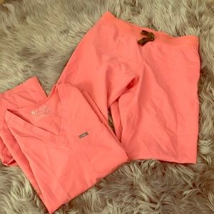 LIMITED EDITION PINK FIGS SCRUBS